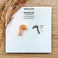 Scythe Clay Cutter | Halloween 2025 Grim Earring Tool | Optional Mirror | 3 Sizes