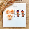Scarecrow Clay Cutter Set | 3-Piece Fall Halloween 2025 Polymer Clay Tool