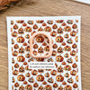 Jack-o'-Lantern Polymer Clay Transfer Sheet – Halloween Pumpkin Faces Design