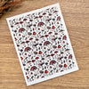 Autumn Mushroom Polymer Clay Transfer Sheet – Fall Forest Design for Earrings & Charms (3.9"x5")