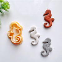 Seahorse Clay Cutter – Ocean-Themed Polymer Clay Cutter for Earrings & Crafts