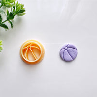 Beach Ball Clay Cutter – Summer Polymer Clay Cutter for Earrings & Crafts