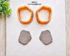 Organic Pebbles Clay Cutter / Single or Mirrored Set / May 11th