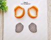 Organic Pebbles Clay Cutter / Single or Mirrored Set / May 11th