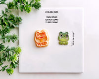 Cute Frog Clay Cutter - Cute Zoo Collection