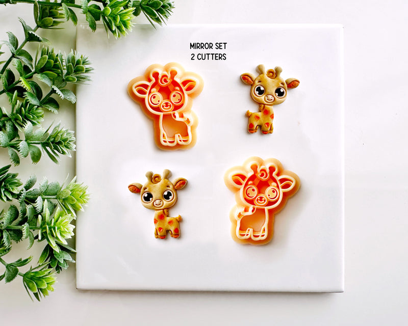 Cute Giraffe Clay Cutter - Cute Zoo Collection