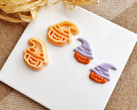 Pumpkin Witch Clay Cutter - Fall & Halloween 2024