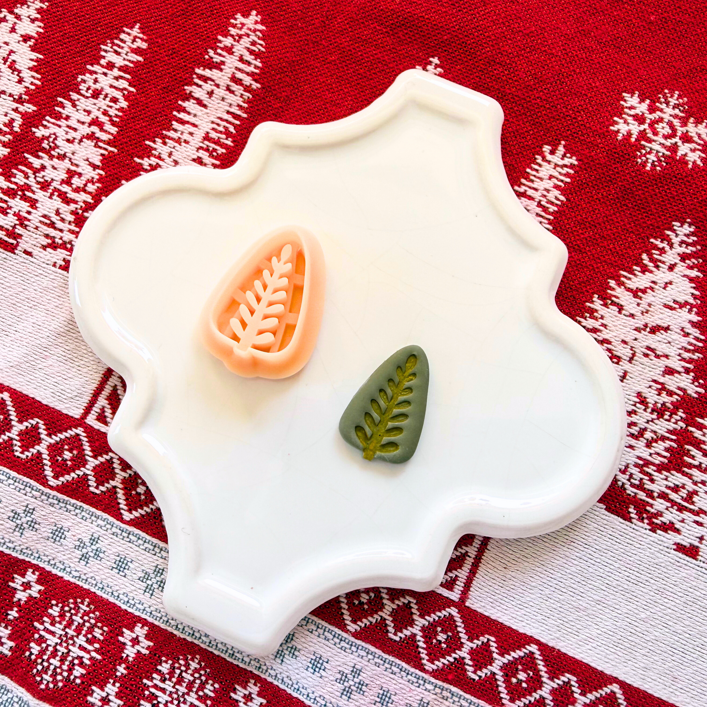 Modern Nordic Tree Clay Cutter – Christmas Clay Tool