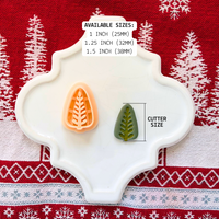 Modern Nordic Tree Clay Cutter – Christmas Clay Tool