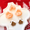 Gingerbread House Clay Cutter – 0.75, 1, 1.25 Inch Christmas Polymer Clay Tools