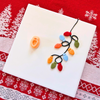 Christmas Light Clay Cutter – Mini Polymer Clay Tools for Earrings