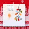 Christmas Light Clay Cutter – Mini Polymer Clay Tools for Earrings