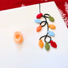 Christmas Light Clay Cutter – Mini Polymer Clay Tools for Earrings