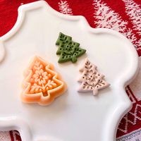 Nordic Christmas Tree Clay Cutter – Polymer Clay Tool