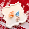 Nordic Christmas Drop Clay Cutter – Polymer Clay Tool