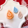 Nordic Christmas Drop Clay Cutter – Polymer Clay Tool
