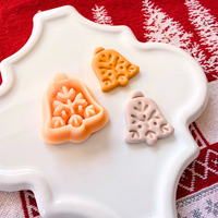 Nordic Christmas Bell Clay Cutter – Holiday Jewelry Tool