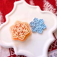 Snowflake Clay Cutter – Christmas Polymer Clay Tool