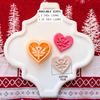 Nordic Heart Clay Cutter – Christmas Polymer Clay Tool