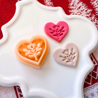 Nordic Heart Clay Cutter – Christmas Polymer Clay Tool