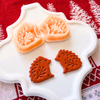 Nordic Hedgehog Clay Cutter Mirror Set – 1 and 1.25 Inch Christmas Polymer Clay Tools