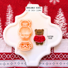 Christmas Sweater Bear Clay Cutter – 1.25 Inch Polymer Clay Tool