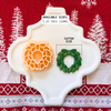 Christmas Wreath Clay Cutter – Holiday Polymer Clay Tool