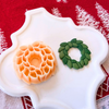 Christmas Wreath Clay Cutter – Holiday Polymer Clay Tool