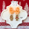 Gingerbread Couple Clay Cutter Set – Christmas Clay Tool