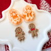 Gingerbread Couple Clay Cutter Set – Christmas Clay Tool