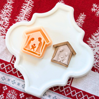 Nativity Clay Cutter – Christmas Polymer Clay Tool