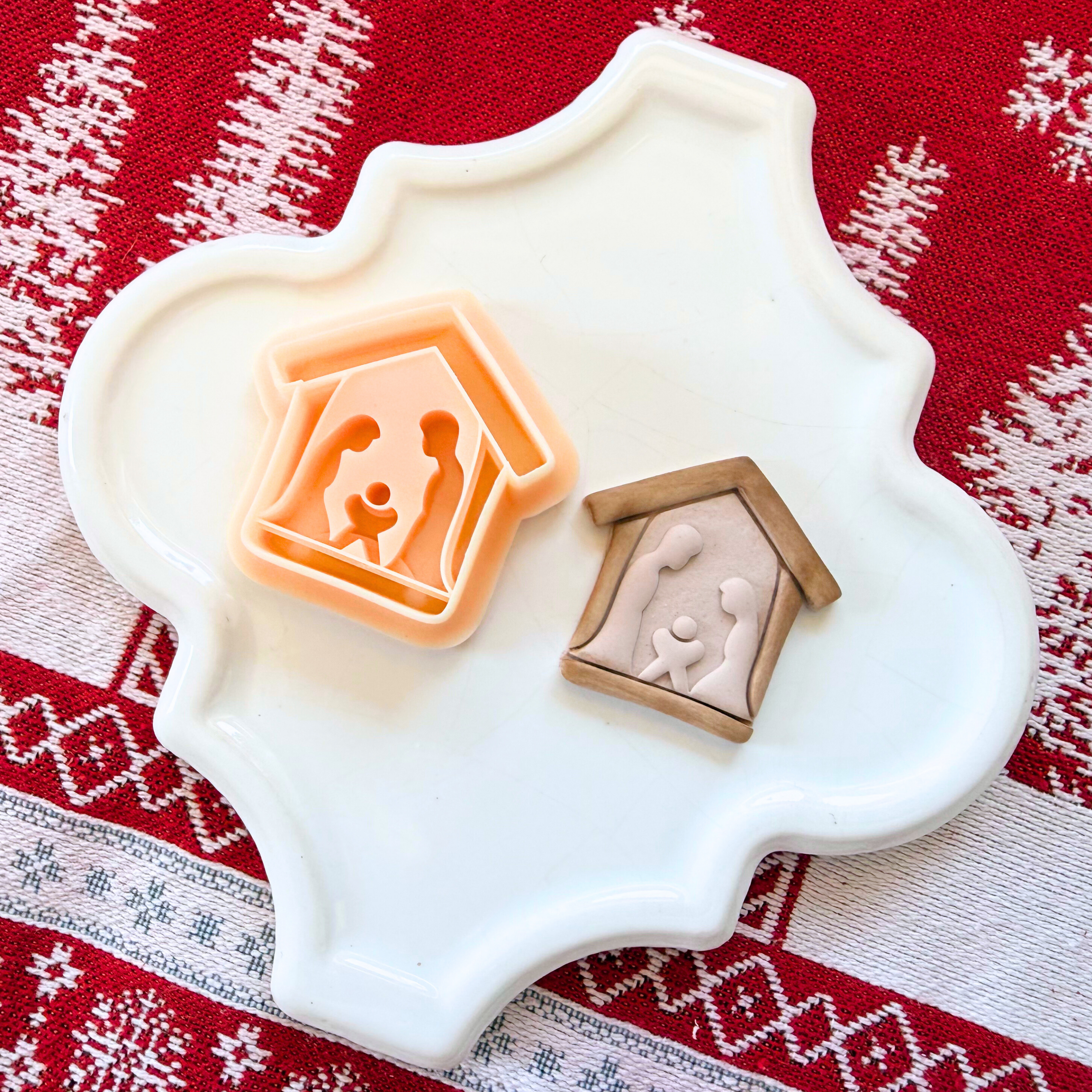 Nativity Clay Cutter – Christmas Polymer Clay Tool