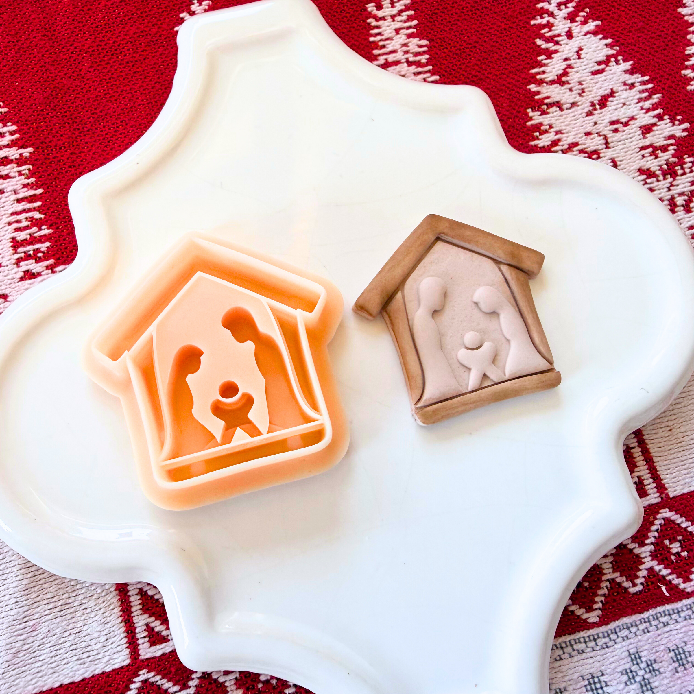 Nativity Clay Cutter – Christmas Polymer Clay Tool