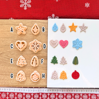 Nordic Christmas Shapes – Polymer Clay Cutters Collection