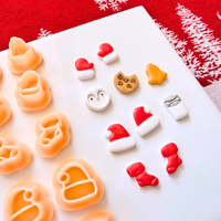 Christmas Stud Cutters – Polymer Clay Tools Collection