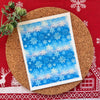 Frosty Snowflakes Polymer Clay Transfer Sheet – Winter Design
