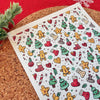 Cute Christmas Doodles Polymer Clay Transfer Sheet – Holiday Design