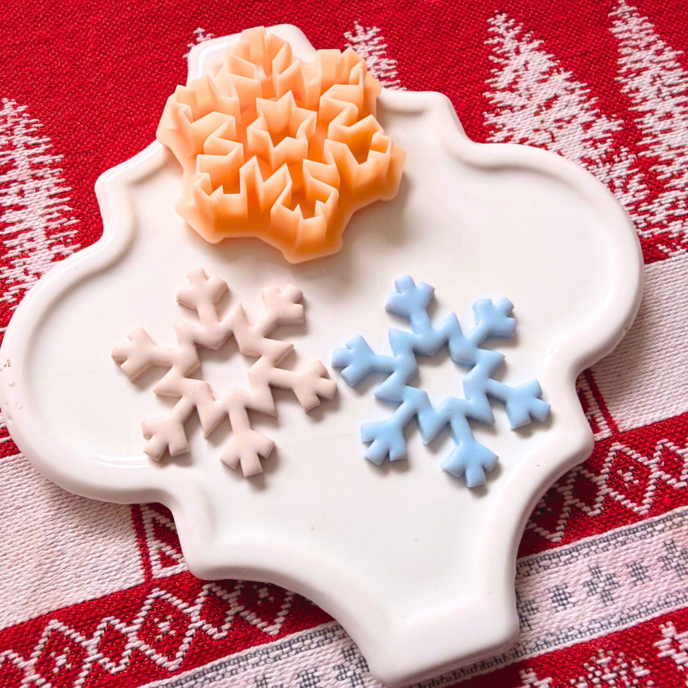 Snowflake Clay Cutter – 1.5 Inch Christmas Polymer Clay Tool