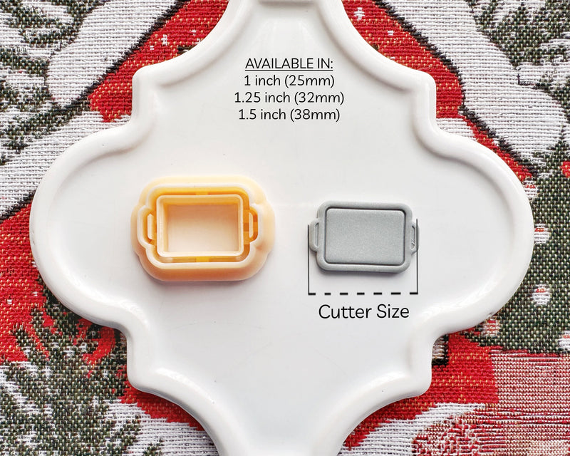 Cookie Baking Sheet Clay Cutter - Christmas 2024