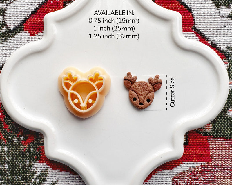 Reindeer Clay Cutter - Christmas 2024