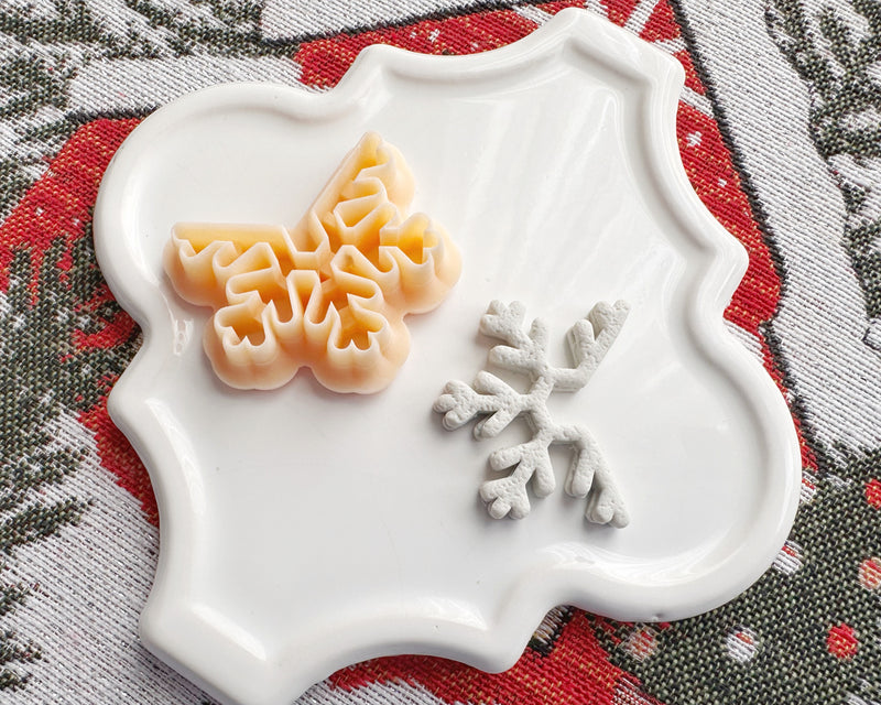 Snowflake Hoop Clay Cutter - Christmas 2024