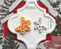 Snowflake Hoop Clay Cutter - Christmas 2024