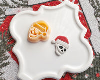 Skull Santa Clay Cutter - Christmas 2024