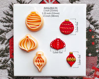 Christmas Ornaments Clay Cutters - Christmas 2024