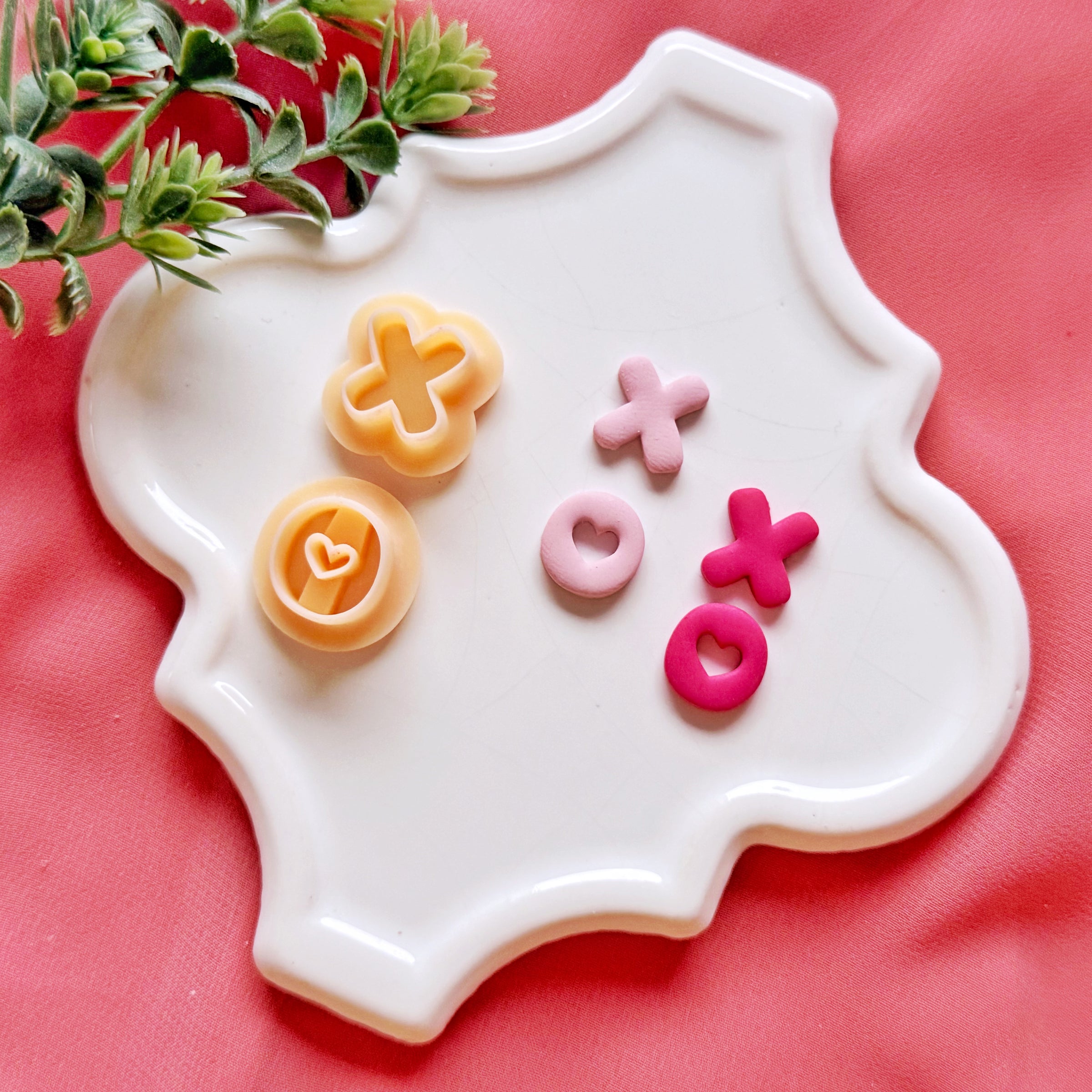 XO Clay Cutter Set – Valentine Polymer Clay Mini Cutters