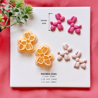 Balloon Dog Clay Cutter Set – Mirror Polymer Clay Earring Cutters