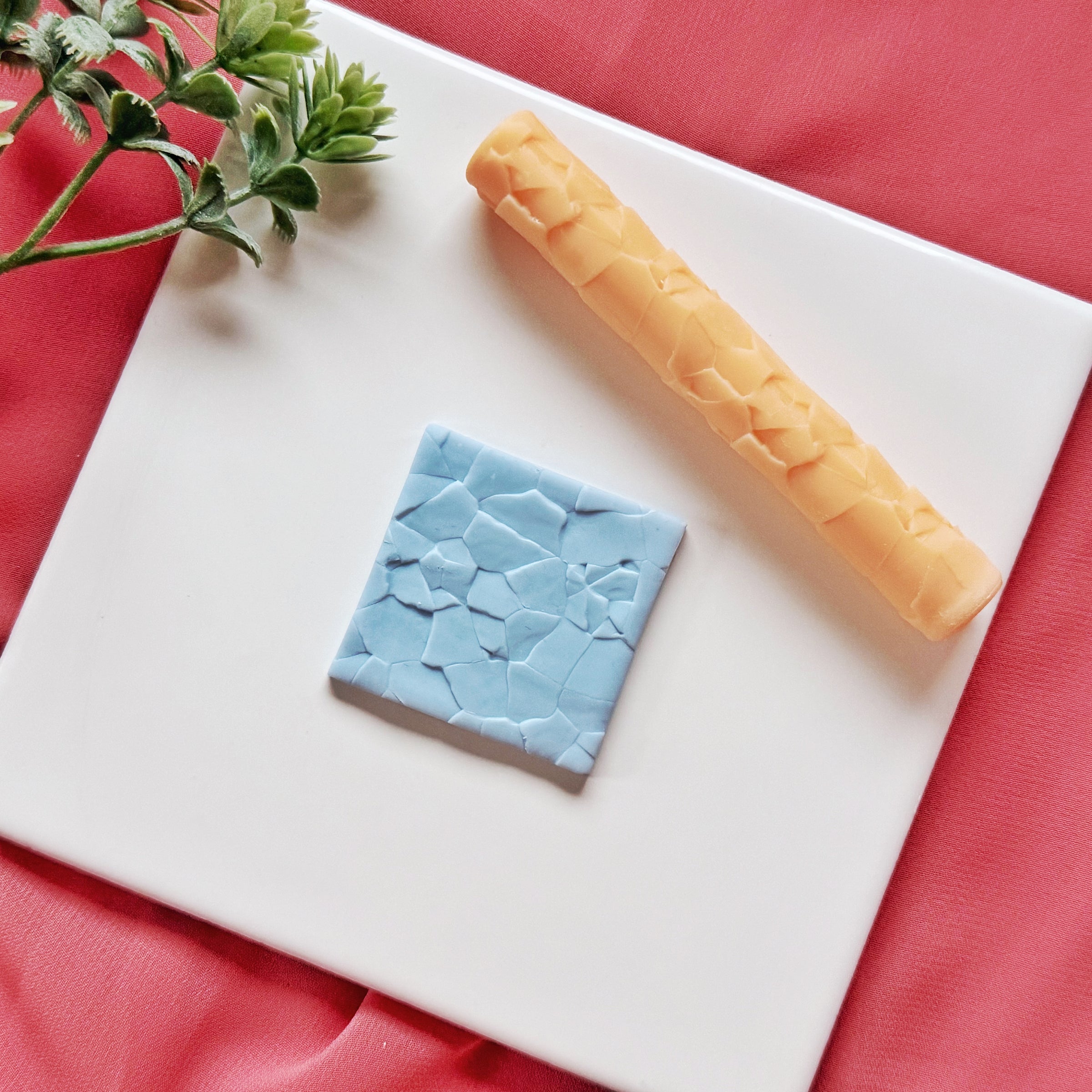 Ice Texture Roller for Polymer Clay