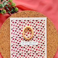 Watercolor Hearts Polymer Clay Transfer Sheet – Water Soluble Design