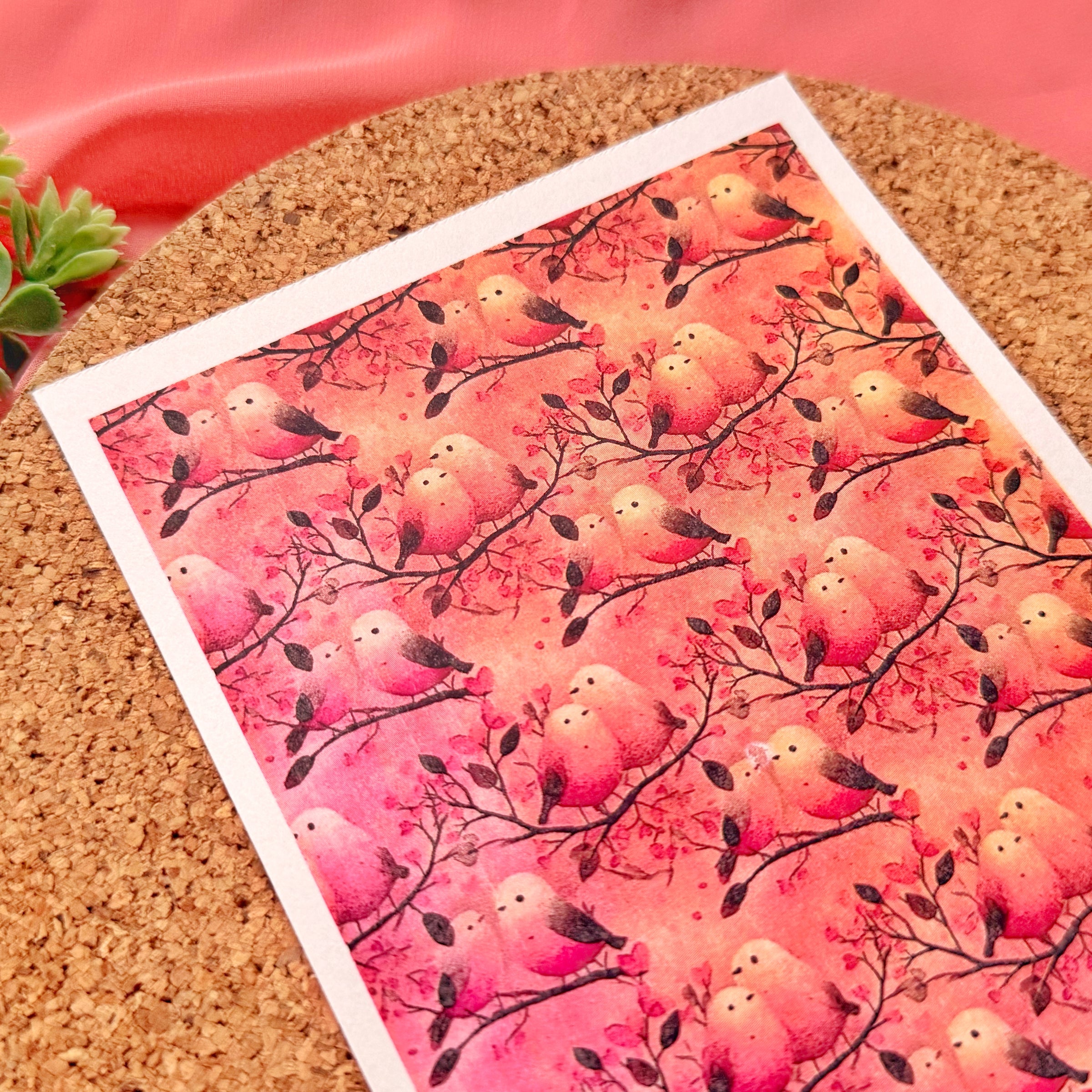 Love Birds Polymer Clay Transfer Sheet – Water Soluble Design