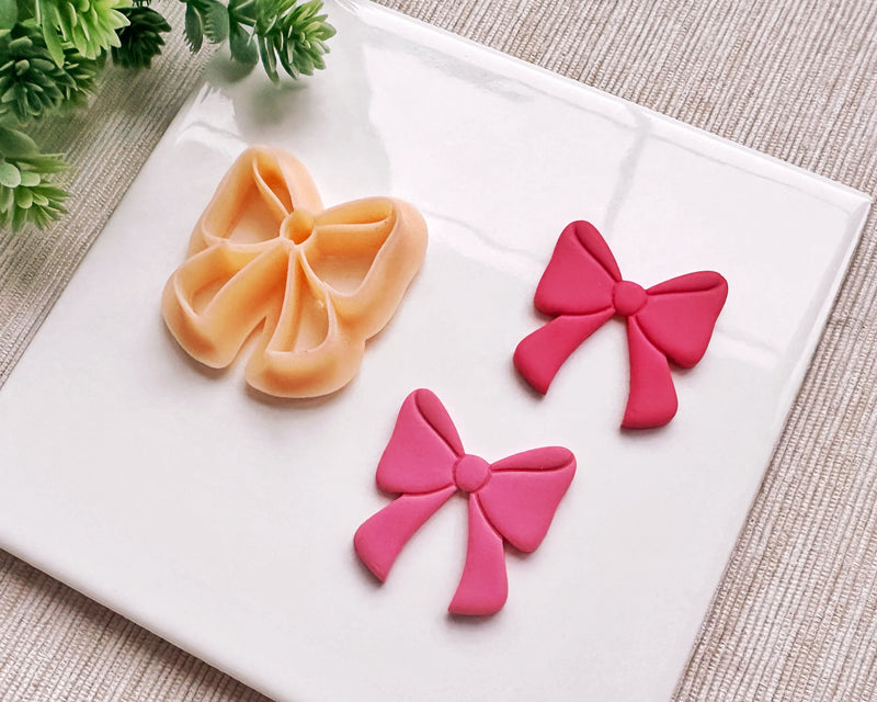 Elegant Bow Clay Cutter for Polymer Clay | Valentine's Day 2025 Collection